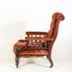 19thC American Upholstered Mahogany Armchair