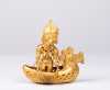 A Pre Columbian Tairona Gold Figural Assemblage