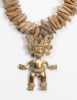 A Pre Columbian Gold Figural Amulet Necklace