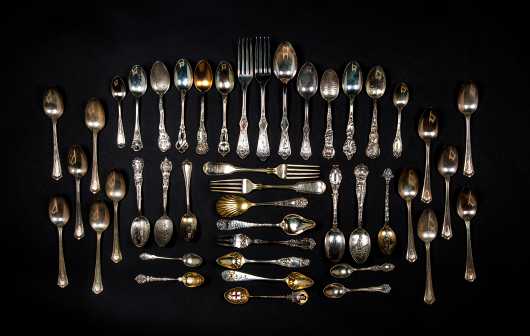 Large Lot of Souvenir and Miscellaneous Sterling