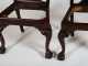 Pair of Irish Chippendale Style Mahogany Side Chairs