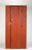 Shallow E19thC Pantry Cupboard in the Old Red Paint