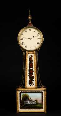 Antique Aaron Willard School Banjo Clock