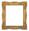 American Dated 1844 Gold Molded Frame