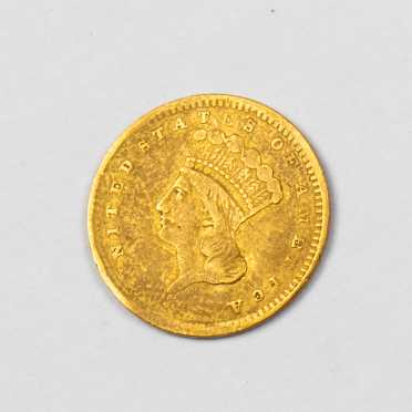 1856 $1 Gold Type 3