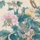 Three Chinese Watercolors on Silk Paintings