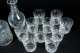 Cut Crystal Decanters and Tumblers
