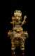 Pre-columbian Tairona Gold Throne Figure