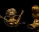 Two Pre-Columbian Gold Figures
