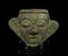 Pre-Columbian Pressed Tin Mask
