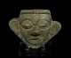 Pre-Columbian Pressed Tin Mask