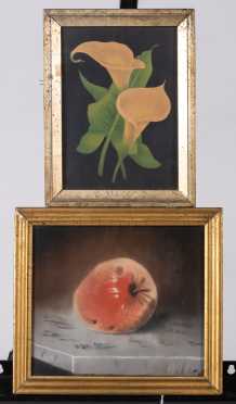 E.L. Tuttle, 1883 Pastel of an Apple