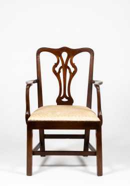 English Chippendale Mahogany Chair