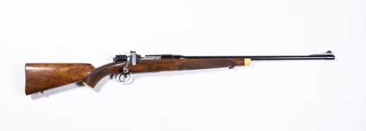 Exquisite Obendorff Mauser Custom .257 Roberts Bolt Action Rifle By Engel and Troesch, Boston, MA