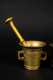 Two 18thC or Earlier Cast Bronze Mortar and Pestle
