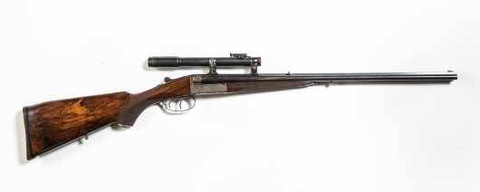 Pre-World War II Double Rifle by The Edward Kettner Company