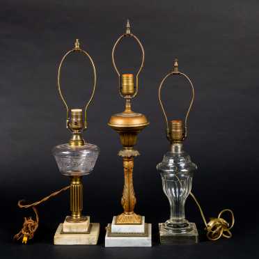 Three Fluid Lamps