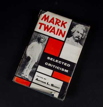 "Mark Twain" "Selected Criticism" Edited by Arthur L Scott