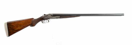 J. P. Claborough 12 Gauge Side By Side Self Opening Sidelock Shotgun Fitted with 5 Thin Walled Briley Choke Tubes