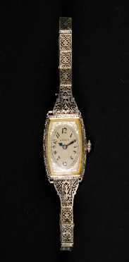 Ladies Gruen Art Deco Wrist Watch