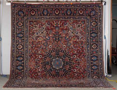 20thC Persian Sarouk Style Room Size Oriental Rug