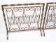 Wrought Iron and Glass Desk/ Table