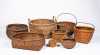 A Collection of 19thC American Baskets