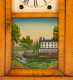 "Ansonia" Tiger Maple Case Steeple Clock