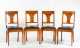 French Empire Style Dining Set with Eight Chairs