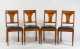French Empire Style Dining Set with Eight Chairs