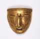 Two Pre-Columbian Tairona Gold Maskettes