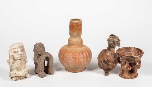 Five Pre-Columbian Artifacts