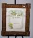 Tramp Art Frame with Marriage Certificate