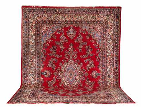 Mid 20thC Tabriz Style Oriental Room Size Rug