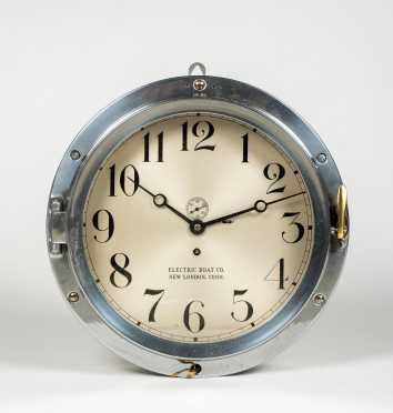 Electric Boat Co, New London, Conn (Chelsea) Wall Clock