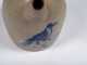 Wire Handle Stoneware Pouring Jug w/ Blue Bird Decoration- UPDATED 2/1