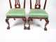 Set of Four Mahogany Philadelphia Style Dining Chairs