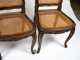 Set of Six French Fruitwood Style Dining Chairs
