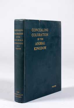 Gerald H. Thayer, Concealing-Coloration in the Animal Kingdom, Inscribed