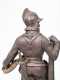Pair of Continental Cast Iron Medieval Soldier Statues
