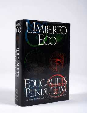 Umberto Eco, Foucaultâ€™s Pendulum, Signed First Edition
