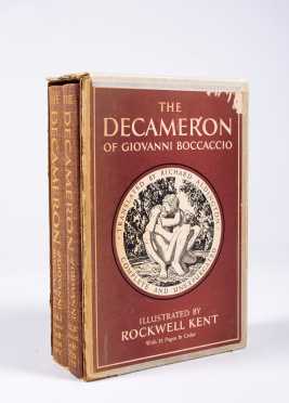 Rockwell Kent, The Decameron by Giovanni Boccaccio, Signed