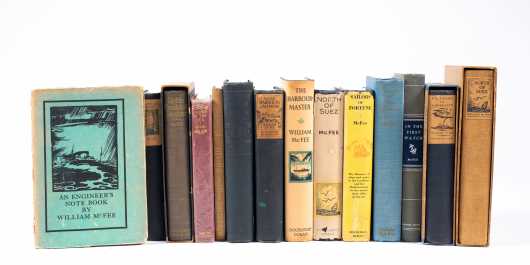 Twenty-Six Books by and about William McFee Including Limited, First, and Signed Editions