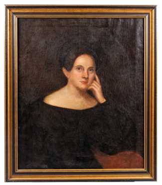 Primitive Painting of Louisa Hunt C1840
