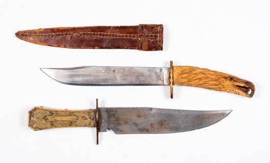 Two American Bowie Knives