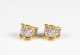 SeidenGang 18K Two Tone Gold and Diamond Hoop Earrings