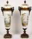 Pair of Sevres Covered Urns