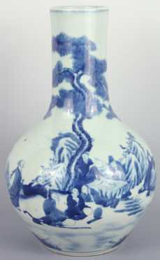 Chinese Blue and White Vessel