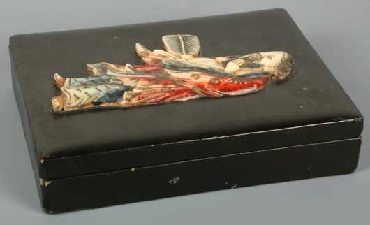 Chinese Lacquer-ware Covered Box