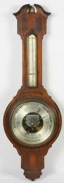 English Aneroid Barometer, "T.A. Reynolds & Co. London"